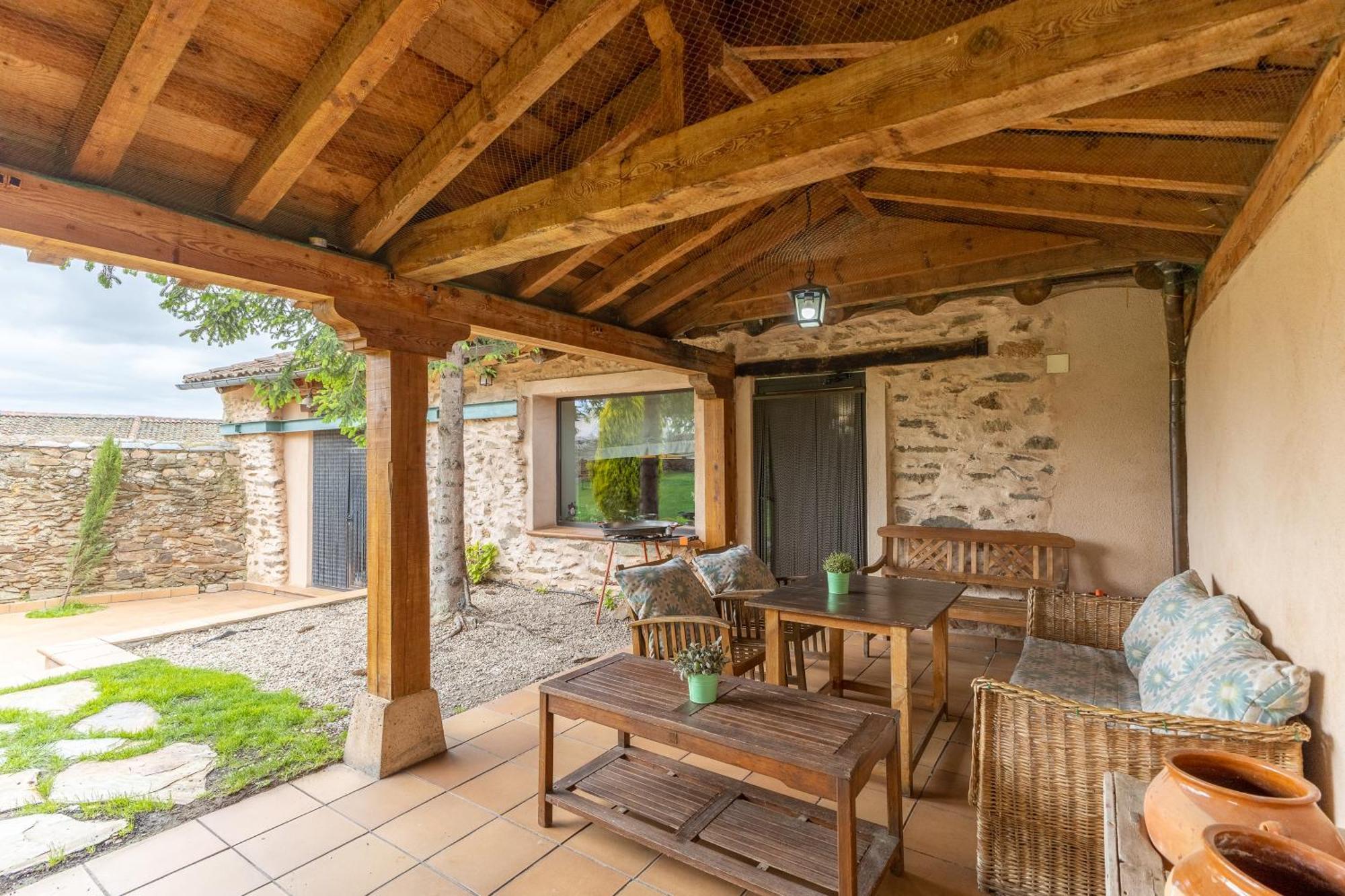 Вілла La Casona Y Casitas De Tabladillo Santa Maria la Real de Nieva Екстер'єр фото
